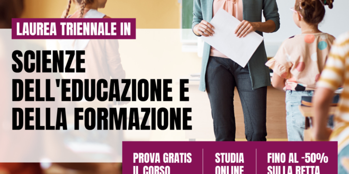 SCIENZE DELL’EDUCAZIONE E DELLA FORMAZIONE L-19