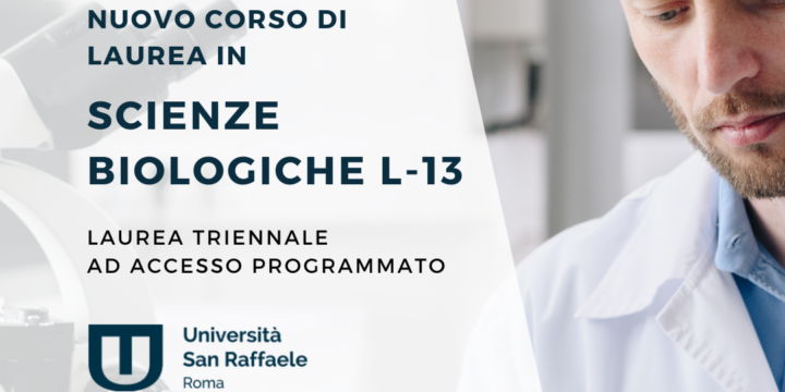 Corso di laurea in Scienze Biologiche: scopri la nuova proposta formativa dell’Università Telematica San Raffaele Roma!