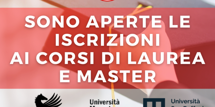 Sono aperte le iscrizioni ai corsi di laurea delle università Pegaso, Mercatorum e San Raffaele!